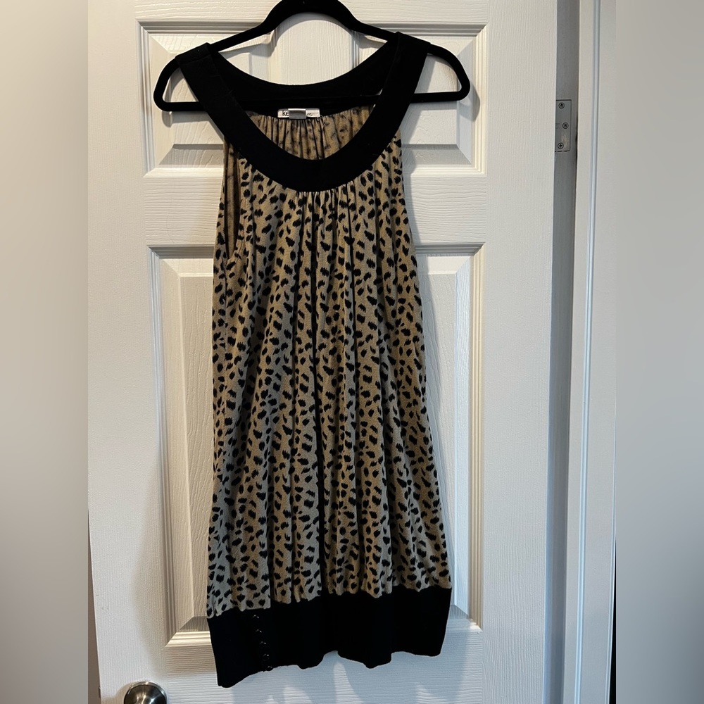 SZ XL Kenzie Leopard Sweater dress